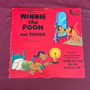 1968 Winnie The Pooh Record Album
